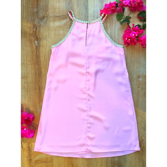Lilly Pulitzer Pearl Soft Shift Dress Pink - Picture 6 of 8